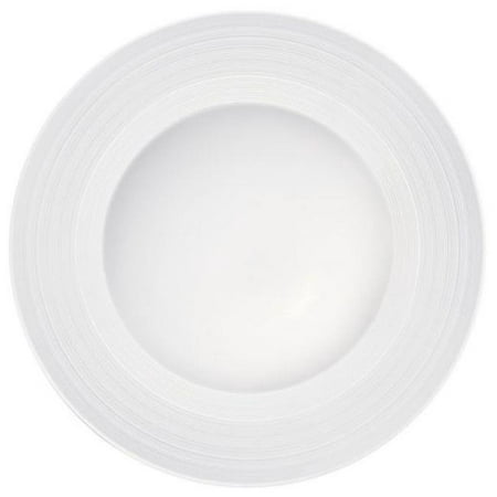 

11.25 in. Manhattan Undecorated Rim Soup Bowl White