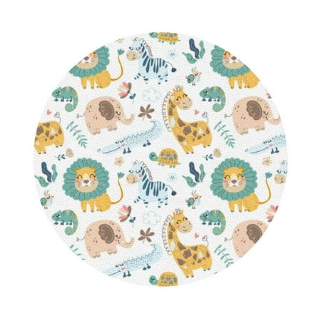 Giroia Scandinavian Africa Coasters Leather Coasters Set of 6 Coaster for Drinks Round Shape
Giroia Scandinavian Africa Coasters Leather Coasters Set of 6 Coaster for Drinks Round Shape