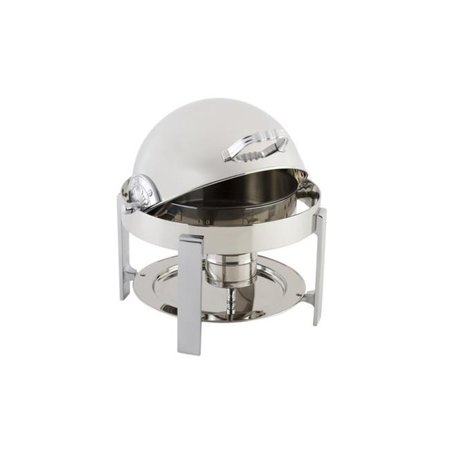 Bon Chef 20014CH 14 x 15 Petite Chafer with Contemporary Legs & Chrome Trim, 3 quart