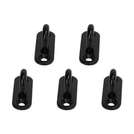Ceiling Hook Eye Pad Black Pad Eye Plate Rust Proof Baking Paint Wear Resistant Perforated For Ceiling Chandelier 5mm/0.20in
Ceiling Hook Eye Pad Black Pad Eye Plate Rust Proof Baking Paint Wear Resistant Perforated For Ceiling Chandelier 5mm/0.20in