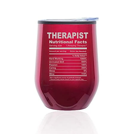 Stemless Wine Tumbler Coffee Travel Mug Glass with Lid Therapist Nutrition Facts Funny Gift (Fuchsia)
Stemless Wine Tumbler Coffee Travel Mug Glass with Lid Therapist Nutrition Facts Funny Gift (Fuchsia)