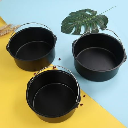 Shenmeida 6/7/8inch Air Fryer Accessories Steel Pizza Pan Baking Cake Barrel Nonstick Deep Fryer Accessories
Shenmeida 6/7/8inch Air Fryer Accessories Steel Pizza Pan Baking Cake Barrel Nonstick Deep Fryer Accessories