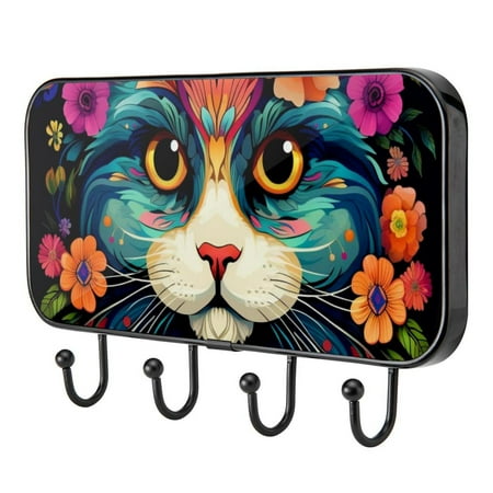 Cute Cat Animals Self Adhesive Towel Coat Wood Iron Hooks for Home Keys Door Outdoor Home Improvement Utility Hook
Cute Cat Animals Self Adhesive Towel Coat Wood Iron Hooks for Home Keys Door Outdoor Home Improvement Utility Hook