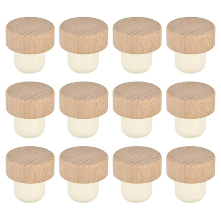 Uxcell 0.88x1.34inch T Shaped Reusable Sealing Wine Stopper Bottle Plugs Khaki 12Pack
Uxcell 0.88x1.34inch T Shaped Reusable Sealing Wine Stopper Bottle Plugs Khaki 12Pack