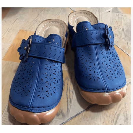 Women s Wooden Clogs Sandals Single Shoes Indoor outdoor Park Walking Work Office Replacement Shoes Blue US 5
Women s Wooden Clogs Sandals Single Shoes Indoor outdoor Park Walking Work Office Replacement Shoes Blue US 5