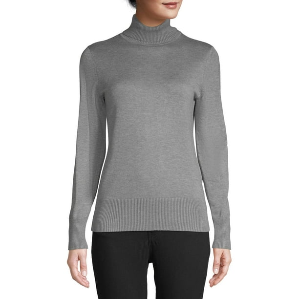 Time and Tru Women's Turtleneck Sweater