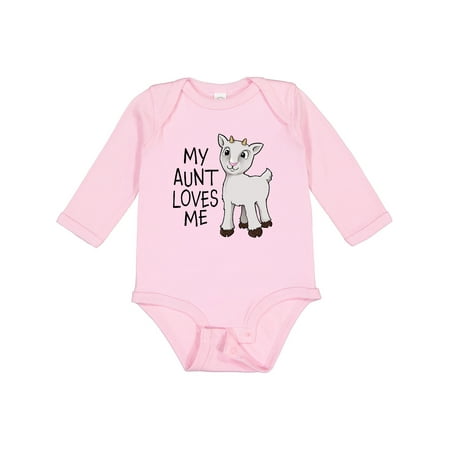 Inktastic My Aunt Loves Me- Cute Goat Gift Baby Boy or Baby Girl Long Sleeve Bodysuit
Inktastic My Aunt Loves Me- Cute Goat Gift Baby Boy or Baby Girl Long Sleeve Bodysuit