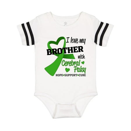 Inktastic I Love My Brother Heart Cerebral Palsy Hope Support Cure Gift Baby Boy or Baby Girl Bodysuit
Inktastic I Love My Brother Heart Cerebral Palsy Hope Support Cure Gift Baby Boy or Baby Girl Bodysuit