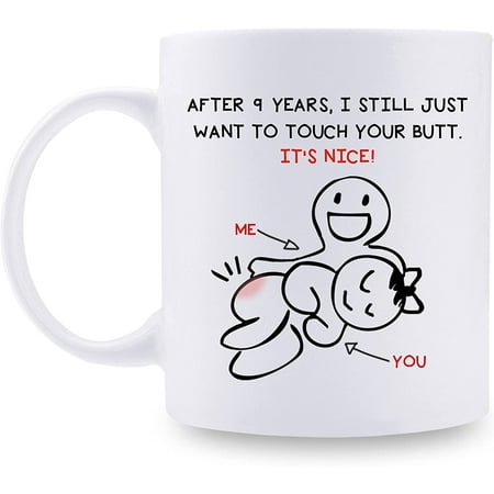 9 Year Anniversary Mugs for Boyfriend Girlfriend - 9th Wedding Anniversary Mugs for Husband Wife - 9 Year Anniversary 11 oz Coffee Mug for Him Her
9 Year Anniversary Mugs for Boyfriend Girlfriend - 9th Wedding Anniversary Mugs for Husband Wife - 9 Year Anniversary 11 oz Coffee Mug for Him Her