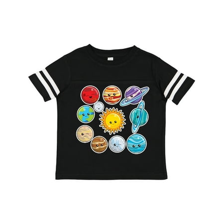 Inktastic Happy Sun Moon and Planets Gift Toddler Boy or Toddler Girl T-Shirt