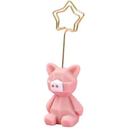 Place Card Holder Cartoon: Decorative Memo Photo Note Stand Table Picture Holder