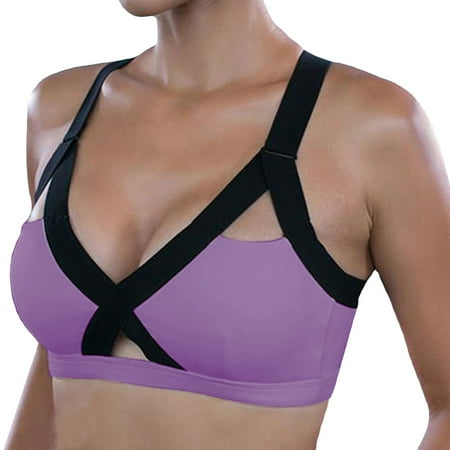 Fabiurt Women s Bra Women Sports Bras Front Close Bra Yoga Bra Plus Size Workout Bra Purple
Fabiurt Women s Bra Women Sports Bras Front Close Bra Yoga Bra Plus Size Workout Bra Purple