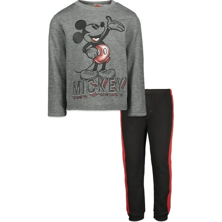 Disney Mickey Mouse Infant Baby Boys Fleece Graphic T-Shirt and Pants Gray/Black 12 Months
Disney Mickey Mouse Infant Baby Boys Fleece Graphic T-Shirt and Pants Gray/Black 12 Months