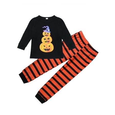 LisenraIn Halloween Parent-Child Sleepwear Casual Tops Stripe Long Pants
LisenraIn Halloween Parent-Child Sleepwear Casual Tops Stripe Long Pants