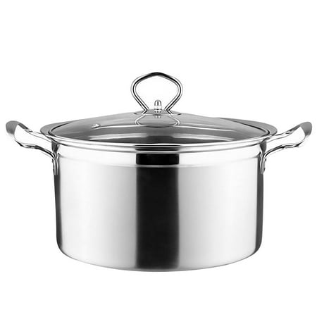 1Pc Induction Cooker Gas Cooker Universal Milk Pot Soup Pot Bottom Stainless Steel Anti - Overflow Anti - Stick Hot Pot(Silver)
1Pc Induction Cooker Gas Cooker Universal Milk Pot Soup Pot Bottom Stainless Steel Anti - Overflow Anti - Stick Hot Pot(Silver)