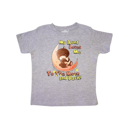 Inktastic My Aunt Loves Me To the Moon and Back Gift Toddler Boy or Toddler Girl T-Shirt
Inktastic My Aunt Loves Me To the Moon and Back Gift Toddler Boy or Toddler Girl T-Shirt
