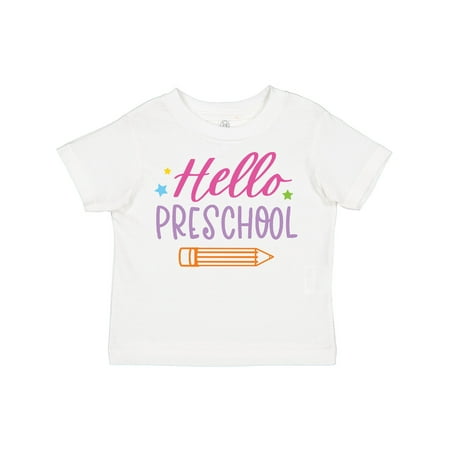 Inktastic Back to School Hello Preschool Gift Toddler Boy or Toddler Girl T-Shirt
Inktastic Back to School Hello Preschool Gift Toddler Boy or Toddler Girl T-Shirt