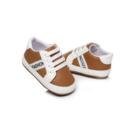 Ritualay Newborn Crib Shoe Rubber Sole Sneakers Prewalker First Walking Shoes Comfort Non-slip Flats Daily Indoor Cartoon Casual Sneaker Brown 3C
Ritualay Newborn Crib Shoe Rubber Sole Sneakers Prewalker First Walking Shoes Comfort Non-slip Flats Daily Indoor Cartoon Casual Sneaker Brown 3C