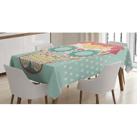 Ambesonne Sugar Skull Tablecloth Rectangular Table Cover Floral Lady Skull 60 x84 Multicolor
Ambesonne Sugar Skull Tablecloth Rectangular Table Cover Floral Lady Skull 60 x84 Multicolor