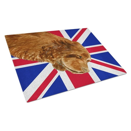 Caroline s Treasures Sussex Spaniel with English Union Jack British Flag Glass Cutting Board Large Size
Caroline s Treasures Sussex Spaniel with English Union Jack British Flag Glass Cutting Board Large Size