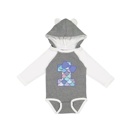 Inktastic 1st Birthday Mermaid 1 Year Old Gift Baby Girl Long Sleeve Bodysuit
Inktastic 1st Birthday Mermaid 1 Year Old Gift Baby Girl Long Sleeve Bodysuit
