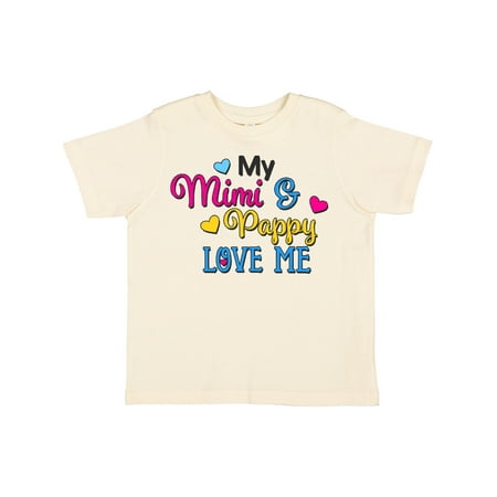 Inktastic My Mimi and Pappy Love Me with Hearts Gift Toddler Boy or Toddler Girl T-Shirt
Inktastic My Mimi and Pappy Love Me with Hearts Gift Toddler Boy or Toddler Girl T-Shirt