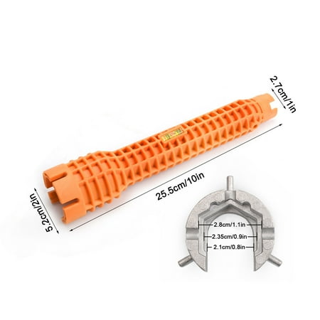 NGTEVOOS Clearance Multifunctional Bathroom Wrench Installation Tool for Sink Household Water Pipe
NGTEVOOS Clearance Multifunctional Bathroom Wrench Installation Tool for Sink Household Water Pipe