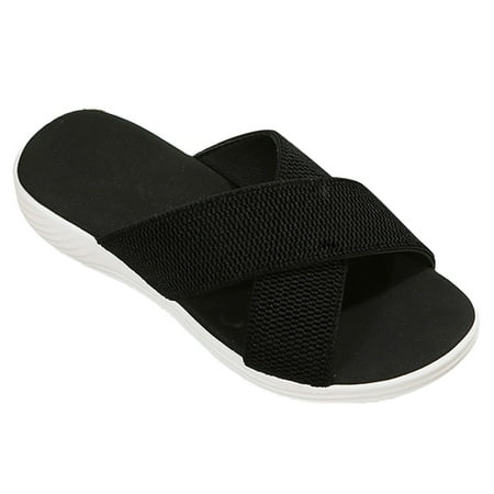 Kukoosong Sandals Women Beach Sandals Summer Non-Slip Causal Slippers Flat Sandals for Women Black 40
Kukoosong Sandals Women Beach Sandals Summer Non-Slip Causal Slippers Flat Sandals for Women Black 40