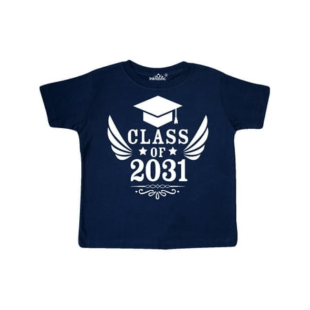 Inktastic Class of 2031 with Graduation Cap and Wings Gift Toddler Boy or Toddler Girl T-Shirt
Inktastic Class of 2031 with Graduation Cap and Wings Gift Toddler Boy or Toddler Girl T-Shirt