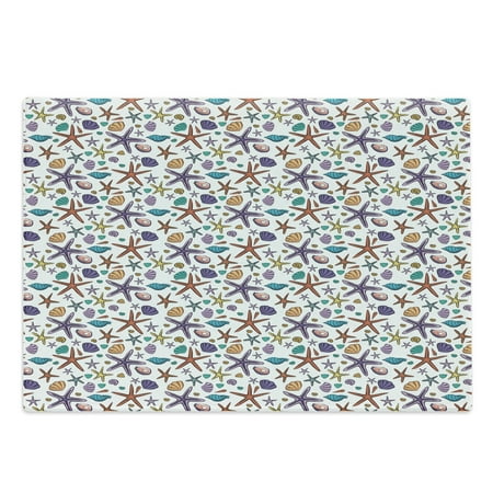 Nautical Cutting Board Abstract Colorful with Seashells and Starfishes Pattern Summer Fun Graphic Decorative Tempered Glass Cutting and Serving Board in 3 Sizes by Ambesonne
Nautical Cutting Board Abstract Colorful with Seashells and Starfishes Pattern Summer Fun Graphic Decorative Tempered Glass Cutting and Serving Board in 3 Sizes by Ambesonne