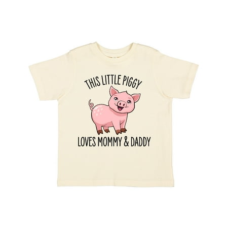 Inktastic This Little Piggy Loves Mommy and Daddy- cute Gift Toddler Boy or Toddler Girl T-Shirt
Inktastic This Little Piggy Loves Mommy and Daddy- cute Gift Toddler Boy or Toddler Girl T-Shirt