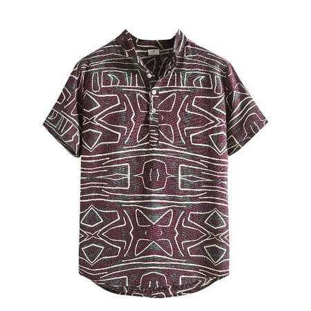 WANYNG Men s Cardigan Short Sleeve Hawaiian Beach Flower Shirt Men s Turtleneck Shirt Scrub Shirts Men
WANYNG Men s Cardigan Short Sleeve Hawaiian Beach Flower Shirt Men s Turtleneck Shirt Scrub Shirts Men