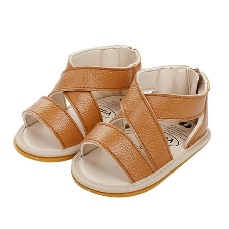 ZENMELE Baby Sandals Solid Color Shoe Boys Girls Open Toe Solid Shoes First Walkers Shoes Summer Toddler Flat Sandals Slide Sandal 0M-6M
ZENMELE Baby Sandals Solid Color Shoe Boys Girls Open Toe Solid Shoes First Walkers Shoes Summer Toddler Flat Sandals Slide Sandal 0M-6M