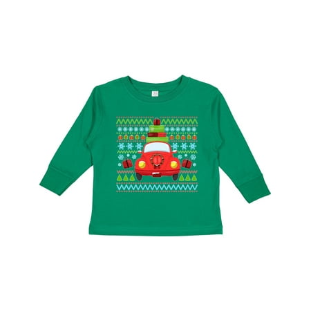 Inktastic Ugly Christmas Sweater with Car and Present Boys or Girls Long Sleeve Toddler T-Shirt
Inktastic Ugly Christmas Sweater with Car and Present Boys or Girls Long Sleeve Toddler T-Shirt