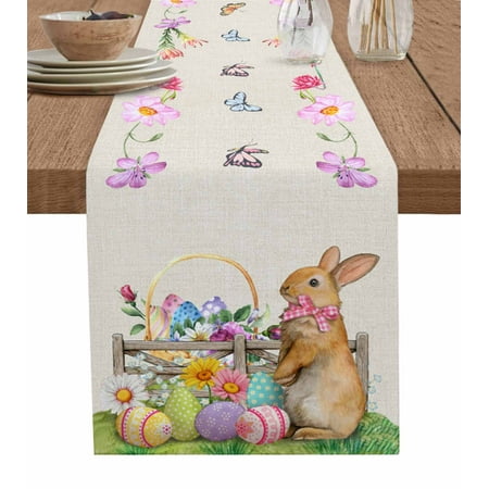 Tablecloth Linen Table Dining Holiday RunneTable Wedding RunneTable Butterfly FloweEggs Bunny Easter
Tablecloth Linen Table Dining Holiday RunneTable Wedding RunneTable Butterfly FloweEggs Bunny Easter