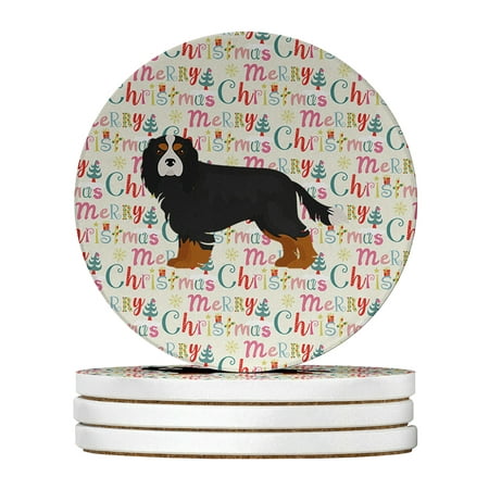 Cavalier King Charles Spaniel Merry Christmas Large Sandstone Coasters Pack of 4 4 in x 4 in
Cavalier King Charles Spaniel Merry Christmas Large Sandstone Coasters Pack of 4 4 in x 4 in