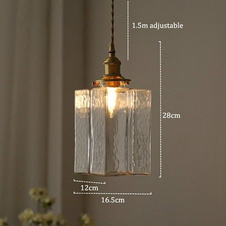 Retro Glass Pendant Lights Nordic Minimalist Bedside Light Luxury Restaurant Balcony Entrance Brass Lamp C
Retro Glass Pendant Lights Nordic Minimalist Bedside Light Luxury Restaurant Balcony Entrance Brass Lamp C