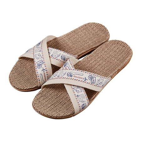 MRULIC slippers for women Slippers For Fashion Ladies Women Breathable Bohemia Beach Slip On Shoes Flats Casual Sandals house slippers for women Grey + US:12
MRULIC slippers for women Slippers For Fashion Ladies Women Breathable Bohemia Beach Slip On Shoes Flats Casual Sandals house slippers for women Grey + US:12