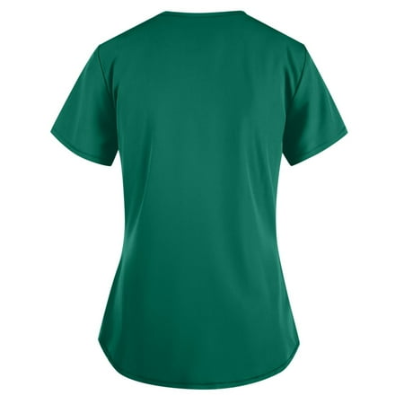 Women Scrubs Top Nurses Clothing Working Uniform Top Care Workwear Short Sleeve V-Neck Tops T-Shirts
Women Scrubs Top Nurses Clothing Working Uniform Top Care Workwear Short Sleeve V-Neck Tops T-Shirts