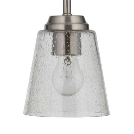 Craftmade 50291 Tyler 6 Wide Mini Pendant - Nickel