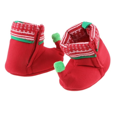 NUOLUX 1 Pair Christmas Baby Snow Boots Comfortable Baby Soft-sole Shoes Prewalker Toddler Shoes (Red 12cm)
NUOLUX 1 Pair Christmas Baby Snow Boots Comfortable Baby Soft-sole Shoes Prewalker Toddler Shoes (Red 12cm)