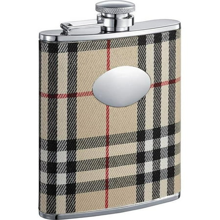 Visol VF1216 Visol Gabriella Plaid Wrapped Stainless Steel Liquor Flask - 6oz
Visol VF1216 Visol Gabriella Plaid Wrapped Stainless Steel Liquor Flask - 6oz
