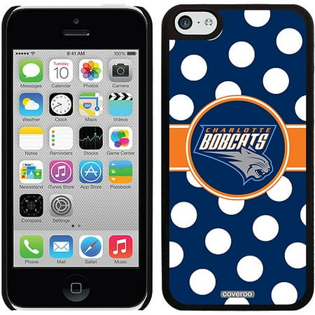 Charlotte Bobcats Polka Dots Design on Apple iPhone 5c Thinshield Snap-On Case by Coveroo