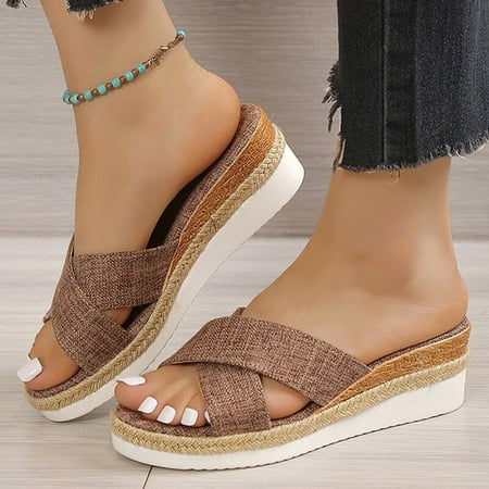 Women Sandals Summer Shoes for Women Wedge Sandals Medium Heels Zapatos Mujer Platform Slippers Women Summer Footwear
Women Sandals Summer Shoes for Women Wedge Sandals Medium Heels Zapatos Mujer Platform Slippers Women Summer Footwear