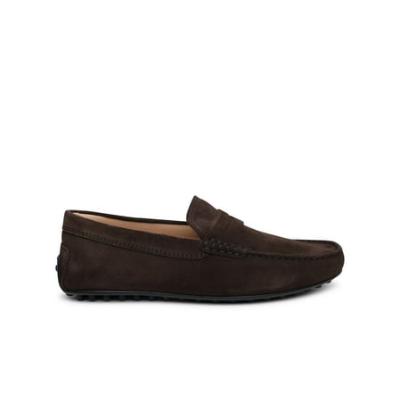 Tod s Man Brown Suede Loafers