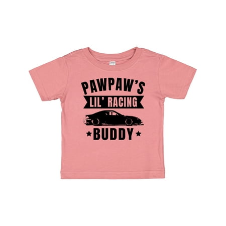 Inktastic Pawpaw s Lil Racing Buddy with Car Silhouette Gift Baby Boy or Baby Girl T-Shirt
Inktastic Pawpaw s Lil Racing Buddy with Car Silhouette Gift Baby Boy or Baby Girl T-Shirt
