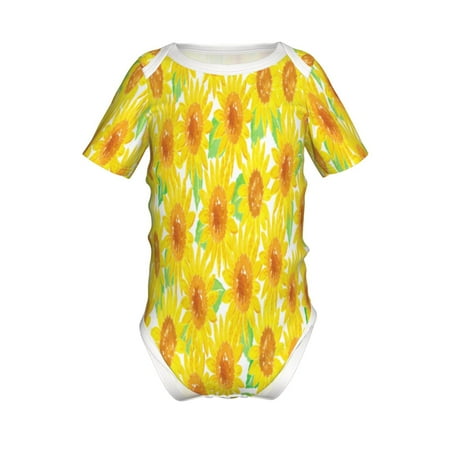 Adobk Sunflowers2 Print Baby Climbing Clothes Jumpsuit Rompers Classic Rompers Child Short sleeve Bodysuits-18 Months
Adobk Sunflowers2 Print Baby Climbing Clothes Jumpsuit Rompers Classic Rompers Child Short sleeve Bodysuits-18 Months