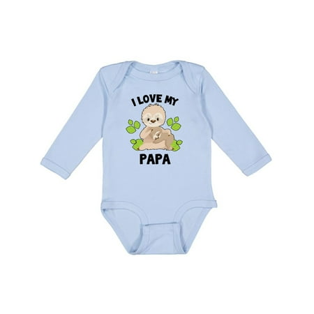 Inktastic Cute Sloth I Love My Papa with Green Leaves Boys or Girls Long Sleeve Baby Bodysuit
Inktastic Cute Sloth I Love My Papa with Green Leaves Boys or Girls Long Sleeve Baby Bodysuit