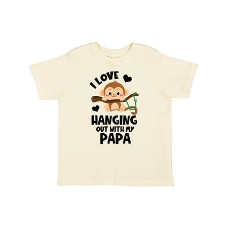 Inktastic Monkey I Love Hanging out with My Papa Gift Toddler Boy or Toddler Girl T-Shirt
Inktastic Monkey I Love Hanging out with My Papa Gift Toddler Boy or Toddler Girl T-Shirt