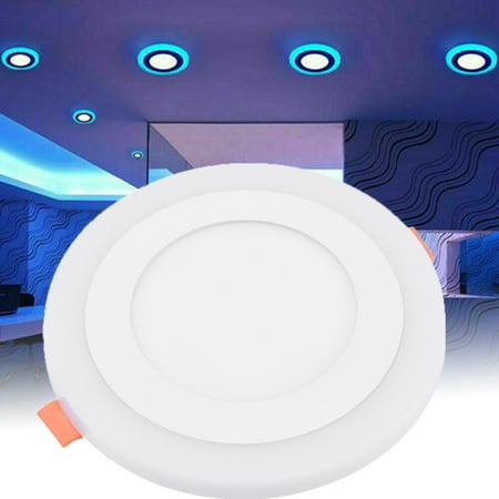 9.64 inch Ultra-Thin Round LED Panel Recessed Ceiling Light 18+6W Cold White+ Blue
9.64 inch Ultra-Thin Round LED Panel Recessed Ceiling Light 18+6W Cold White+ Blue